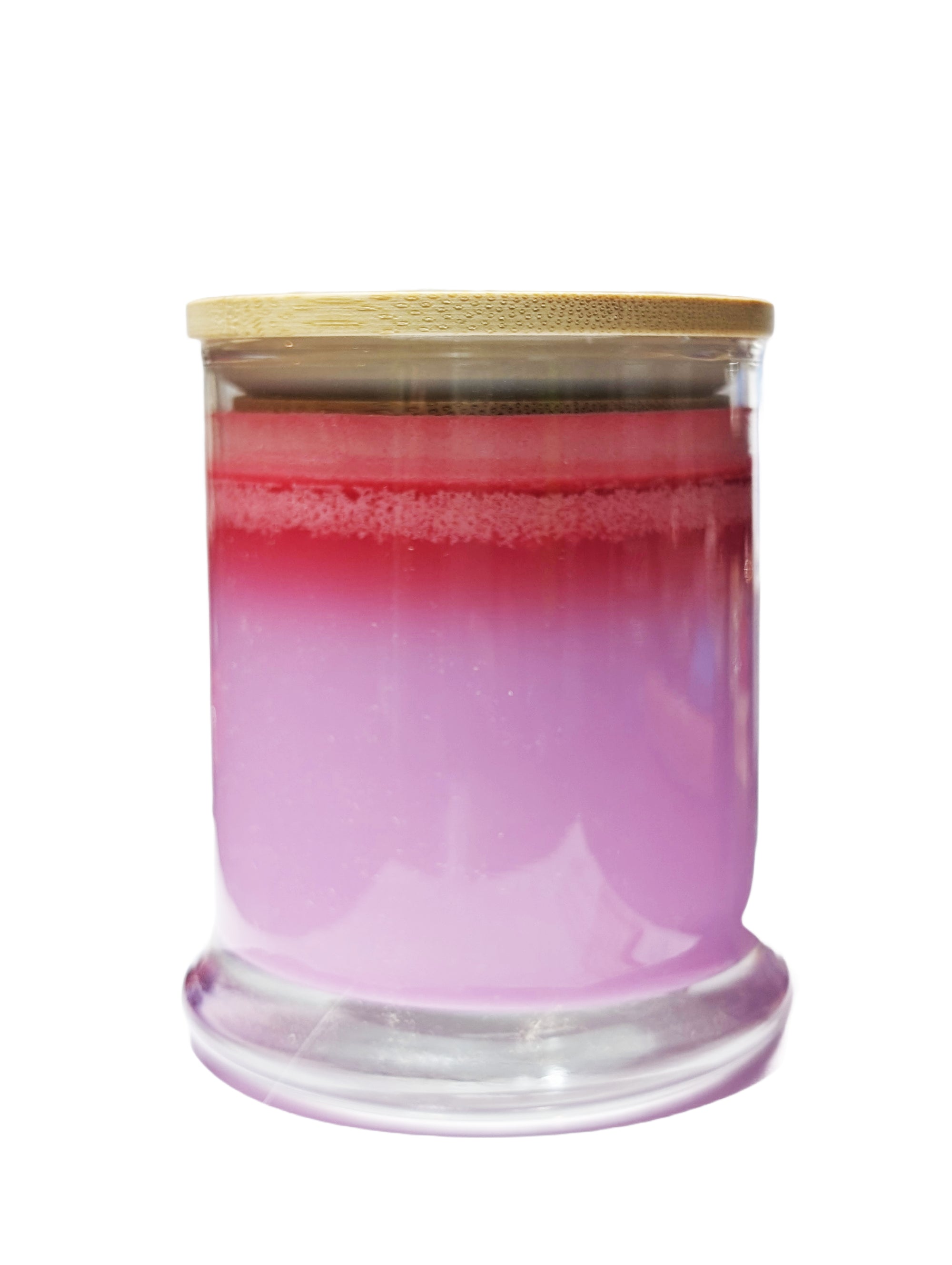 Island Plumeria Pure Soy Candle 12 oz with Bamboo Lid | Tropical Home Fragrance